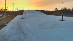 Sjezdovka skiareálu Hlubočky