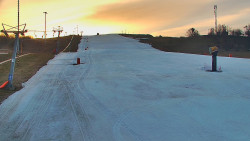 Sjezdovka skiareálu Hlubočky