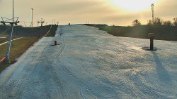 Sjezdovka skiareálu Hlubočky