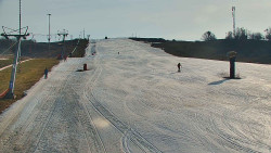 Sjezdovka skiareálu Hlubočky