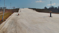 Sjezdovka skiareálu Hlubočky