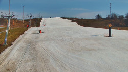 Sjezdovka skiareálu Hlubočky