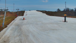 Sjezdovka skiareálu Hlubočky