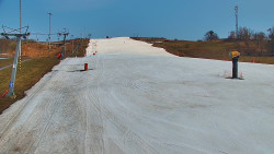 Sjezdovka skiareálu Hlubočky