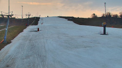 Sjezdovka skiareálu Hlubočky