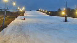 Sjezdovka skiareálu Hlubočky