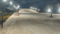 Sjezdovka skiareálu Hlubočky