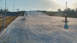 Sjezdovka skiareálu Hlubočky