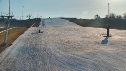 Sjezdovka skiareálu Hlubočky