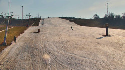 Sjezdovka skiareálu Hlubočky