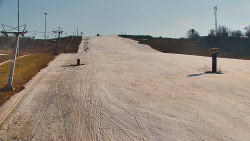 Sjezdovka skiareálu Hlubočky