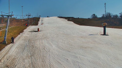 Sjezdovka skiareálu Hlubočky