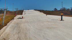 Sjezdovka skiareálu Hlubočky