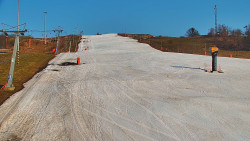 Sjezdovka skiareálu Hlubočky