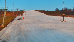 Sjezdovka skiareálu Hlubočky