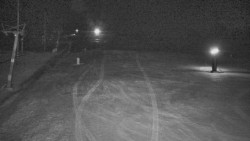 Sjezdovka skiareálu Hlubočky