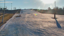 Sjezdovka skiareálu Hlubočky