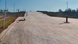 Sjezdovka skiareálu Hlubočky