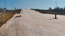 Sjezdovka skiareálu Hlubočky