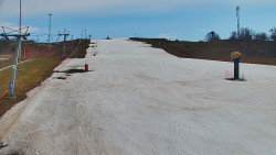 Sjezdovka skiareálu Hlubočky