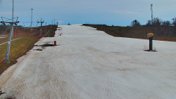 Sjezdovka skiareálu Hlubočky