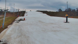 Sjezdovka skiareálu Hlubočky