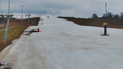 Sjezdovka skiareálu Hlubočky