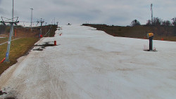 Sjezdovka skiareálu Hlubočky