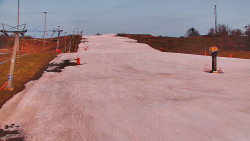 Sjezdovka skiareálu Hlubočky