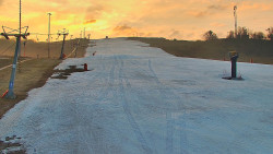 Sjezdovka skiareálu Hlubočky