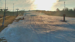 Sjezdovka skiareálu Hlubočky