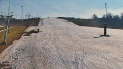 Sjezdovka skiareálu Hlubočky