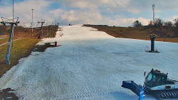 Sjezdovka skiareálu Hlubočky