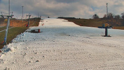 Sjezdovka skiareálu Hlubočky