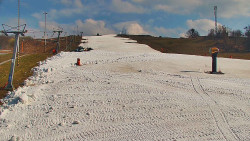 Sjezdovka skiareálu Hlubočky