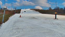 Sjezdovka skiareálu Hlubočky