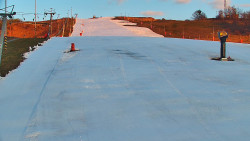 Sjezdovka skiareálu Hlubočky