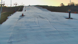 Sjezdovka skiareálu Hlubočky