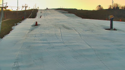 Sjezdovka skiareálu Hlubočky