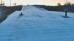 Sjezdovka skiareálu Hlubočky