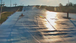 Sjezdovka skiareálu Hlubočky