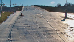 Sjezdovka skiareálu Hlubočky