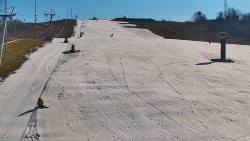 Sjezdovka skiareálu Hlubočky