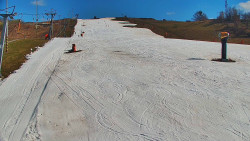 Sjezdovka skiareálu Hlubočky