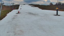 Sjezdovka skiareálu Hlubočky