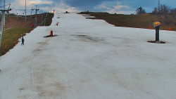 Sjezdovka skiareálu Hlubočky