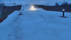 Sjezdovka skiareálu Hlubočky