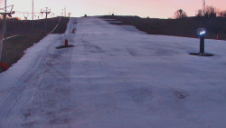 Sjezdovka skiareálu Hlubočky