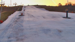 Sjezdovka skiareálu Hlubočky