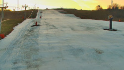 Sjezdovka skiareálu Hlubočky